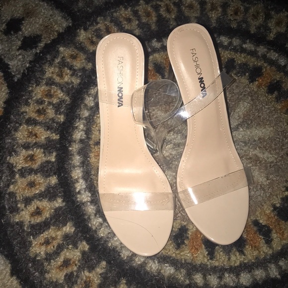 Fashion Nova Shoes - Clear Fashionnova Heels